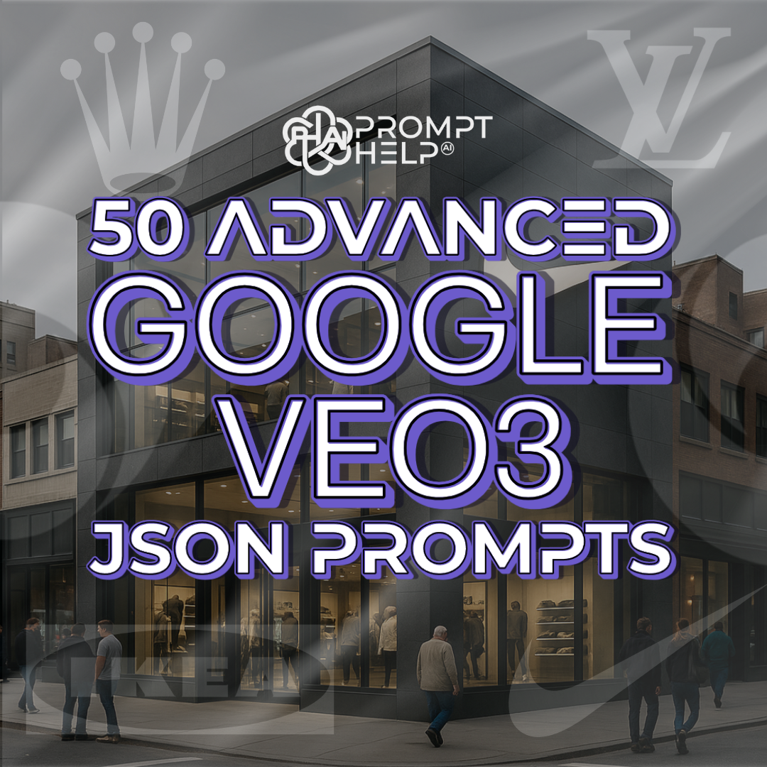 50 Google Veo 3 JSON prompts